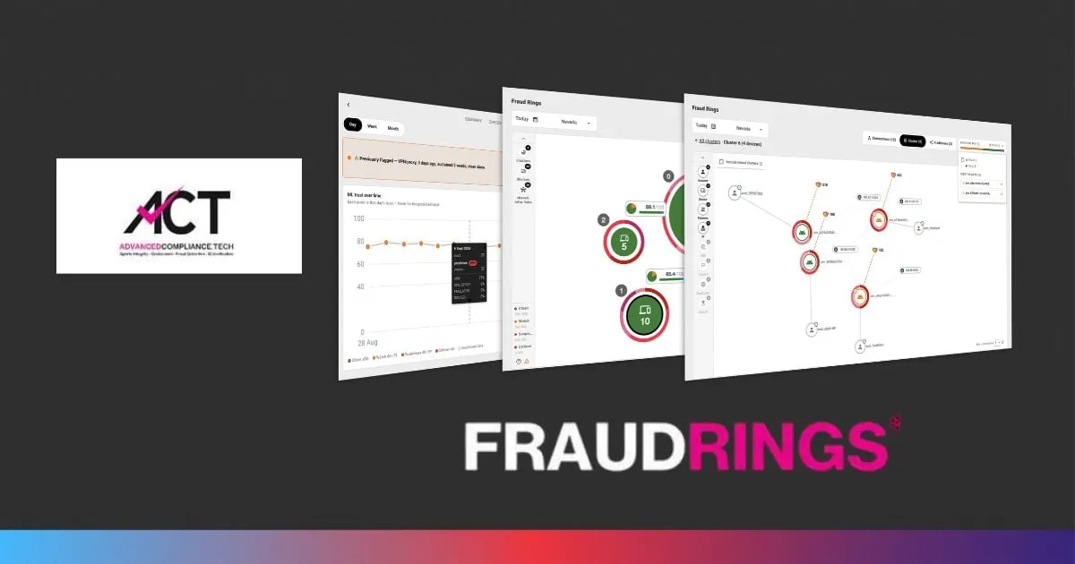 Advanced Compliance Technology (ACT) Launches Fraud Rings: Ang Bagong Real-Time Intelligence Tool Para Labanan ang Organised Fraud sa Online Betting
