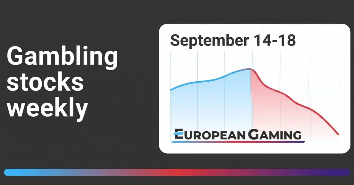 Gambling Stocks Weekly (14–18 September): European Market Analysis & Trends — Isang Komprehensibong Gabay